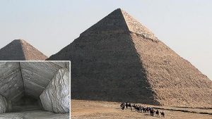 Mısırda gizemli keşif! Piramitte gizli bir koridor keşfedildi