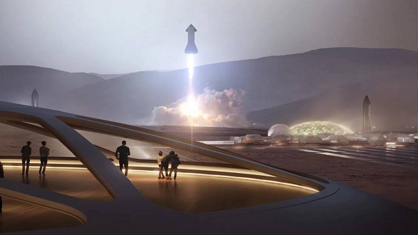 Mars'a Yolculuk: Starship Yörüngeye Çıkıyor Deneme başarıyla sonuçlanırsa, 120 metre yüksekliğindeki Starship, dünyanın en güçlü roketi olacak