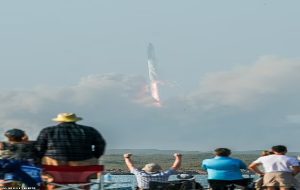 Elon Musk's Starship goes up in smoke on 4/20: World's most powerful rocket fails to separate and EXPLODES in $3BN fireball before crashing back down to earth