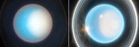 James Webb Teleskobu Uranüs ün gizli halkalarını görüntüledi