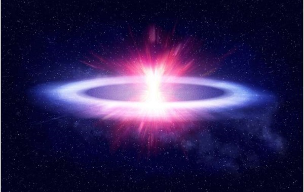 Scientists observe flattest explosion ever seen in space