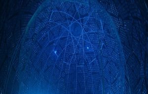 The Ghostly Glow of a Nuclear Power Station Detected in Pure Water 150 Miles Away