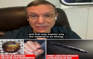 Remnants of an 'ALIEN SPACECRAFT' may have been found at the bottom of the Pacific Ocean - by Harvard physicist who believes Oumuamua was an ET craft that passed by Earth in 2017