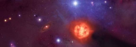 Evolved Older Stars Passing Through Star-Forming Regions May Have Warmed the Early Earth