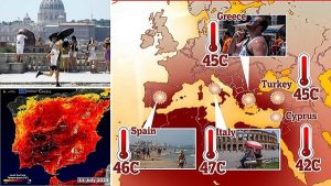 Avrupa'nın Sıcak Hava Dalgasına Ne Sebep Oluyor?