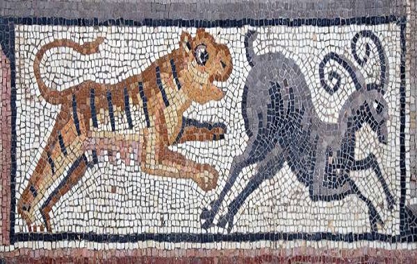 Archaeological dig in Galilee uncovers mosaics of Samson and commemorative inscriptions