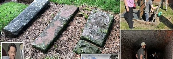 The real life Da Vinci Code? Historian uncovers graves belonging to members of the Knights Templar in Staffordshire - in one of the 'most nationally important discoveries' of its kind