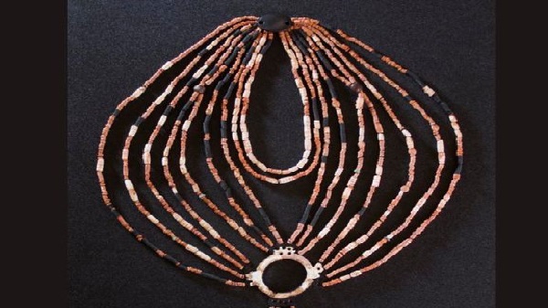 Magnificent 9,000-Year-Old Necklace Recovered from Ancient Child's Tomb