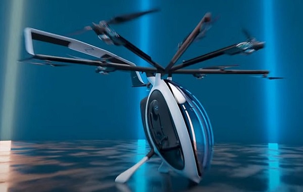 Herkesin Uçurabileceği "Airscooter" 100 km/sa Hızla Uçabilir