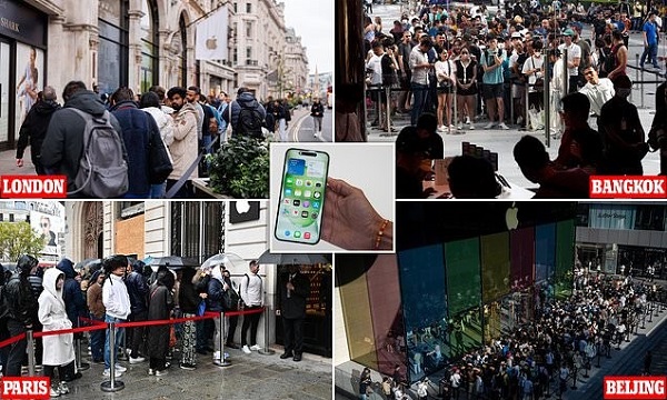 Dubai'de iPhone 15 Almaya Çalışanlar Büyük Bir Kavga Çıkardı