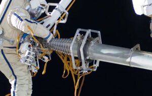 Cosmonauts Find Growing Blob Outside International Space Station