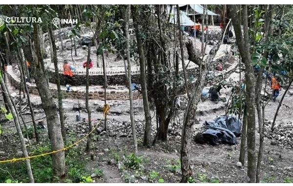 Circular temple dedicated to Maya serpent deity discovered in Mexico