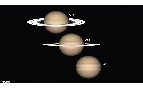 Saturn's rings will DISAPPEAR in 2025, NASA confirms