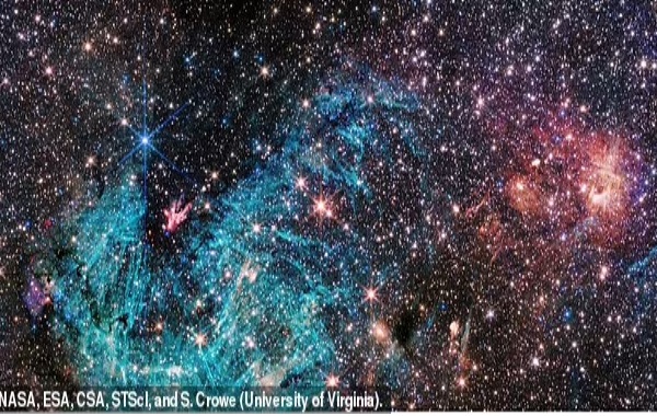 NASA's James Webb captures our Milky Way in 'unprecedented detail': New image shows never-before-seen stars and chaotic clouds in the galactic center