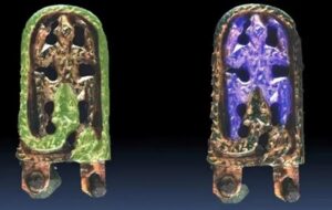 Medieval belt buckle of 'dragon' eating frog discovered in Czech Republic may be from unknown pagan cult