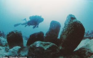 The real Atlantis? Incredible interactive map reveals the lost sunken cities around the world - from a 'cursed' town in Germany to an underwater pyramid in Japan