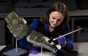 1800 Yıllık Dirsek Zırhı "Antik Bir Puzzle" Gibi Bir Araya Getirildi