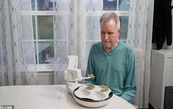 Man, 67, with ALS becomes 10th person in the world to get brain chip that lets him work computers with his MIND - as Elon Musk's Neuralink just implanted first human last month