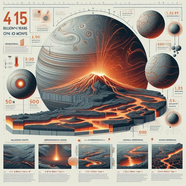 Araştırma Io'daki Volkanların 4,5 Milyar Yıldır Aktif Olduğunu Gösteriyor