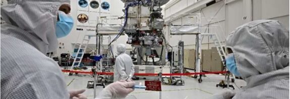 NASA unveils probe bound for Jupiter's possibly life-sustaining moon