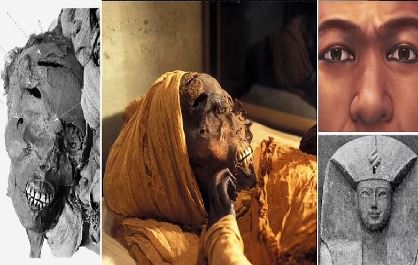 Scientists reveal what Egypt's warrior pharaoh known as 'The Brave' looked like - 3,500 years after he was brutally killed in battle