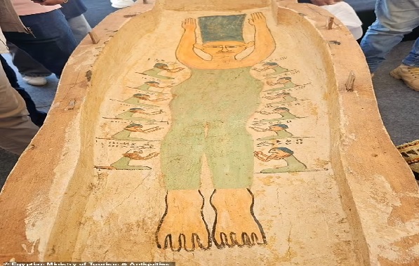 Archaeologists find depiction of 'Simpsons' character on 3,000-year-old Egyptian mummy coffin