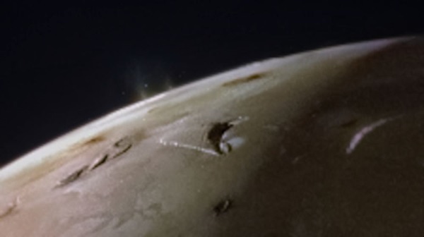 Mysterious Rings on Jupiter's Volcanic Moon Io