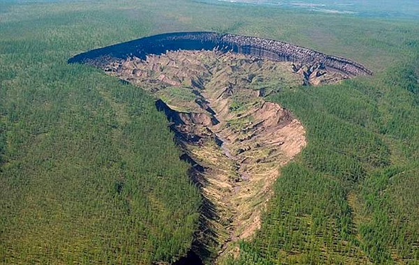 Scientists discover the 'Gateway to Hell' in Siberia is expanding rapidly - it can be seen from SPACE