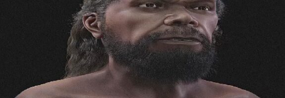 Face of world's first human - a 'strong and serene' man - is revealed 300,000 years after his death