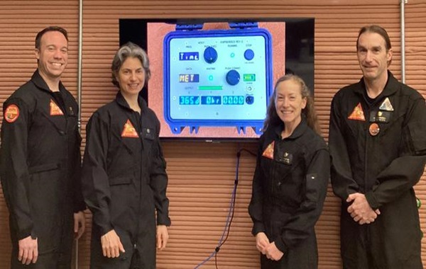 NASA crew emerges from year-long simulated Mars mission