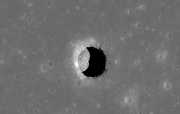 Scientists Just Found The 'Front Door' To A Massive Cave On The Moon