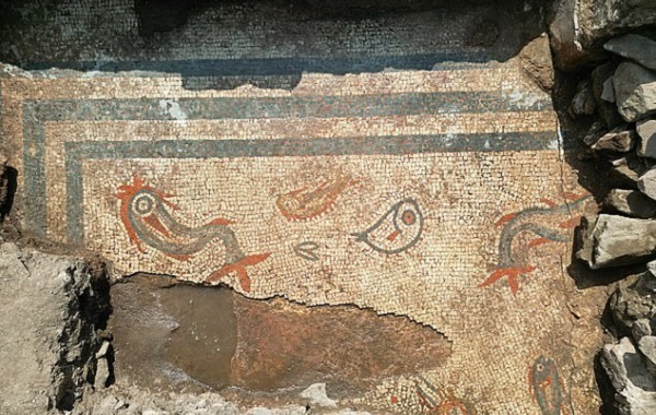 Taş İçinde Donmuş Bir Akvaryum Keşfi: 2.000 Yıllık Çarpıcı Mozaik Ortaya Çıkarıldı