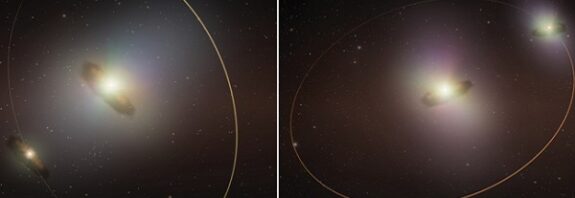 Astronomers See Planets Forming Around Binary Stars
