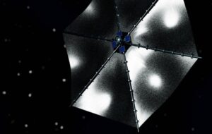 Ultra-thin lightsails with billions of tiny holes to enable high-speed space travel