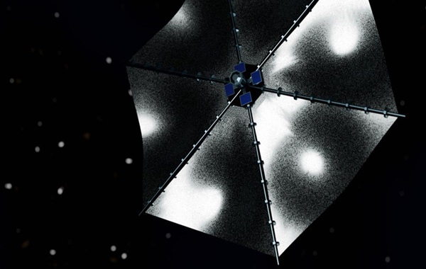 Ultra-thin lightsails with billions of tiny holes to enable high-speed space travel