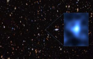 Oxygen discovered in most distant known galaxy