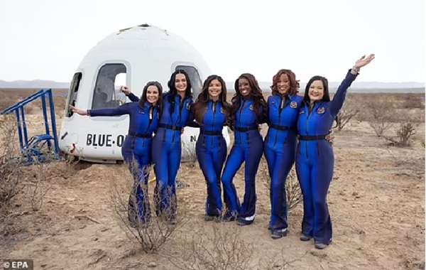 Blue Origin crew including Katy Perry safely returns to Earth after space flight