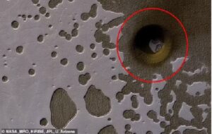 Mysterious 'portal' discovered on Mars by NASA that could lead to new world of alien life
