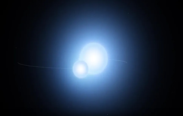Star Caught Orbiting Inside Another Star in Bizarre First