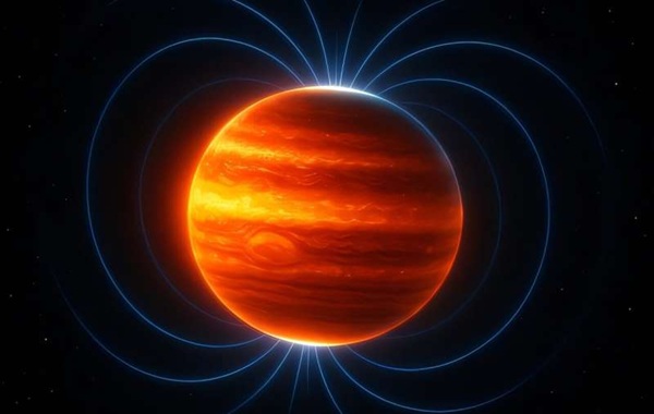 Jupiter was formerly twice its current size and had a much stronger magnetic field, study says
