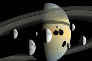 Did JWST Unlock Four Unique CO₂ Signatures on Saturn’s Moons?