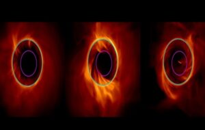 Shadow Realm at Black Hole's Edge Simulated For The First Time