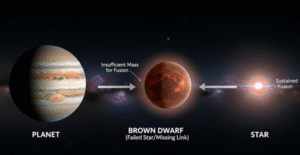 Kahverengi Cüceler Gerçekten Başarısız Yıldızlar mı, Yoksa Yıldızlar Ve Gezegenler Arasındaki Kayıp halka mı?