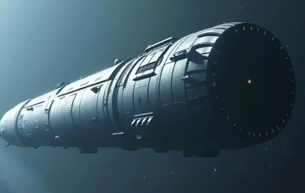 36-mile-long cigar-shaped starship could take humans on first interstellar trip