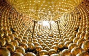 The World's Largest Neutrino Detector Switches on Deep Underground