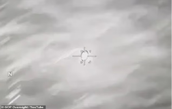 Bombshell new video shows US military's direct hit on glowing UFO with hellfire missile