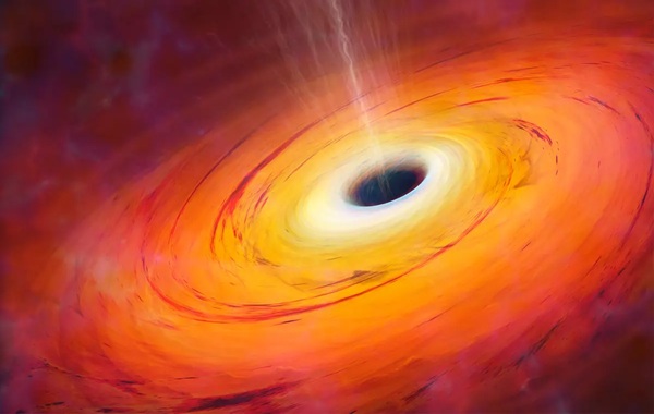 Astronomers find black hole eating 3,000 suns per year in early universe