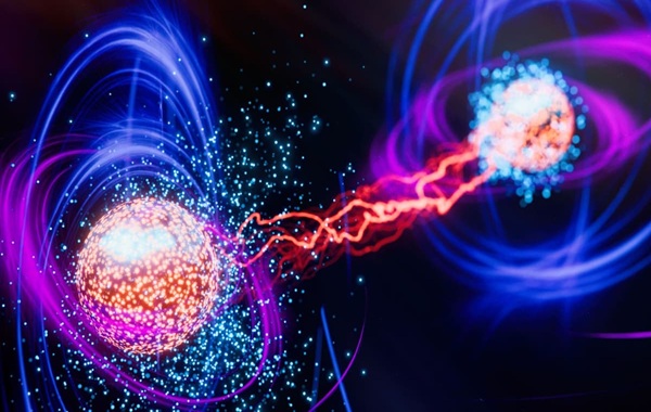 ‘Talking on the telephone’: Quantum entanglement between two distant atoms achieved