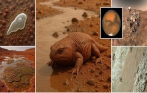 Scientists reveal what ancient Martians might have looked like - as NASA announces strongest evidence yet for life on the Red Planet