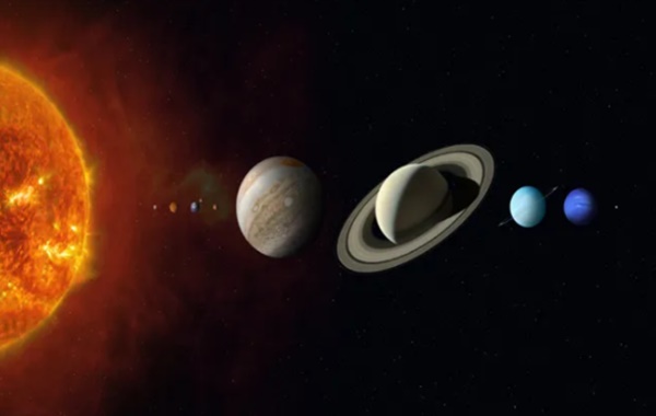 Güneş Sistemi Uzayda